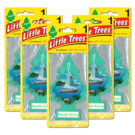 リトルツリー ベイサイドブリーズ 5枚セット Little Trees Bayside Breeze 芳香剤 車 部屋 吊り下げ USA エアフレッシュナー マリン オーシャン 海