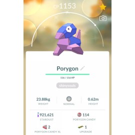 Pokémon Go Shiny Porygon Trade! Registered or 30 Day Friends! *See Description*