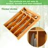Greenual Silverware Organizer 10 In Utensil Organizer Silverware Tray for