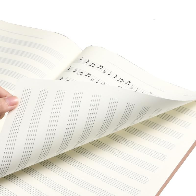 RayLineDo 72 Pages Music Manuscript Stave Staff Notebook For Music