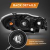 Headlights Assembly Pair for 2003 2004 2005 2006 2007 2008