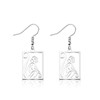 OKEYCH Monkey Lover Gift Monkey Design Earrings Monkey Fan Jewelry