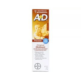A+D Original Diaper Rash Ointment & Skin Protectant Prevent Diaper Rash 4 Ounce
