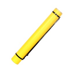 Art Tube Documents Blaupausen Artwork Hard Plastic Telescopic Tube Bag Yellow