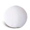 Plankroad Home Décor 18Dx2 Hypoallergenic Fluffy Faux Down Poly Round