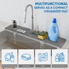 24 inch Longer Faucet Mat for Kitchen Sink with Reusable