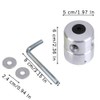 Deautie 2 x grass trimmer replacement, trimmer head aluminium, thread