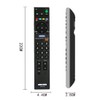 LMZMYTX Replacement sony tv remote control Rm-ed009 for Sony Bravia