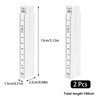 Set of 2 folding rulers, 1 metre mini folding ruler