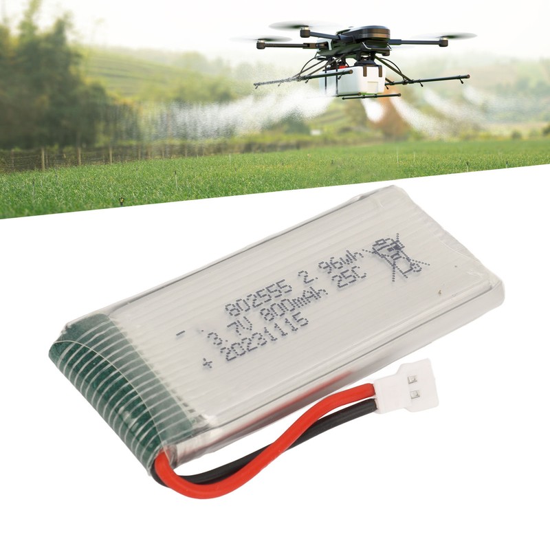 3.7V 800mAh LiPo Battery 25C Rate RC Model Airplane Lithium