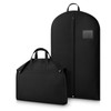 CNMTCCO Premium Garment Bag, Black, Short, Pack of 2, 100