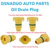 4PCS Oil Drain Plug Compatible with Ford F-150 F150 Mustang