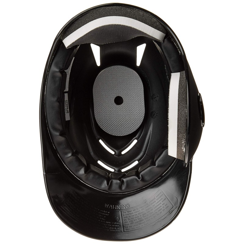 Rawlings Coolflo Left Handed Batting Helmet - Black, X-Large