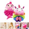 Esponjas de Baño Infantiles Unicornio y Sirena PRETYZOOM 2 Piezas
