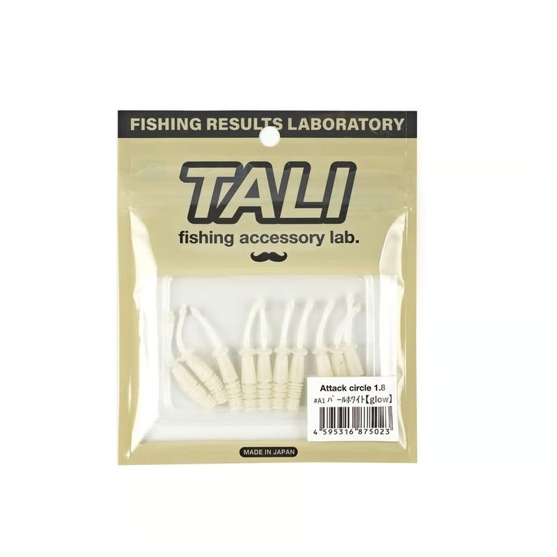 TALI Attack Circle 1.8 inch Ajing Worm (Water Pink)