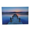 Beachcombers Dock/Candle Canvas with 8 Light-Up Led Multi