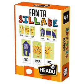 Headu IT51548 Fantasillabe Educational Game, Multi-Colour
