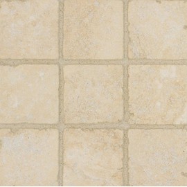 Arizona Tile 4 by 4-Inch Tumbled Travertine Tile, Ankara, 5-Total Square Feet