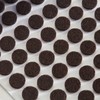 168 Pack Rok Hardware Heavy Duty 3/8" (9.5mm) Diameter Self-Adhesive