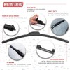 Motor Trend FlexBlade Premium Wiper Blade – Advanced Beam Blade