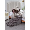 Pet Stairs for Dogs and Cats, 4 Steps, Soft Velvet
