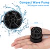 hygger Quiet Magnetic Aquarium Wave Maker, 1600GPH DC 12V Powerhead