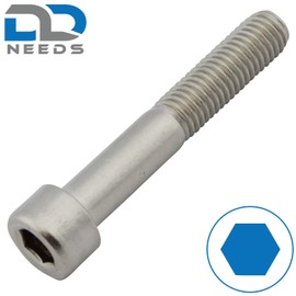 D2D Pack of 4 Cylindrical Screws with Hexagon Socket M5 x 50 DIN 912 Stainless Steel A2 V2A Cylinder Head Screws
