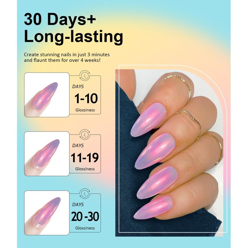 Chrome Nail Powder for Salon Nail