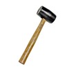 Mota Herramientas 39312 Mg05 Wooden Rubber Mallet, Multi-Colour, 500 g