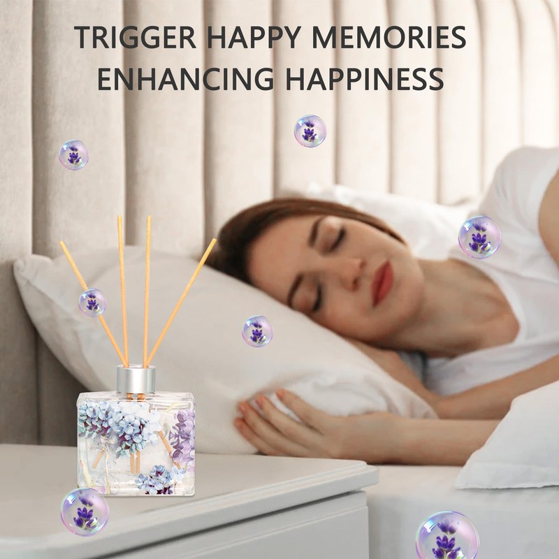 Silverstro Classic Reed Diffuser Lavender Scent/3.4oz(100ml)/1 Pack/Fragrance Scent Essential Oil