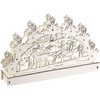 Britesta Wooden Light Arch Decoration with LED Light and Reindeer