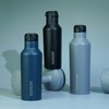 BJPKPK Insulated Water Bottle With Straw 17oz Stainless Steel Water