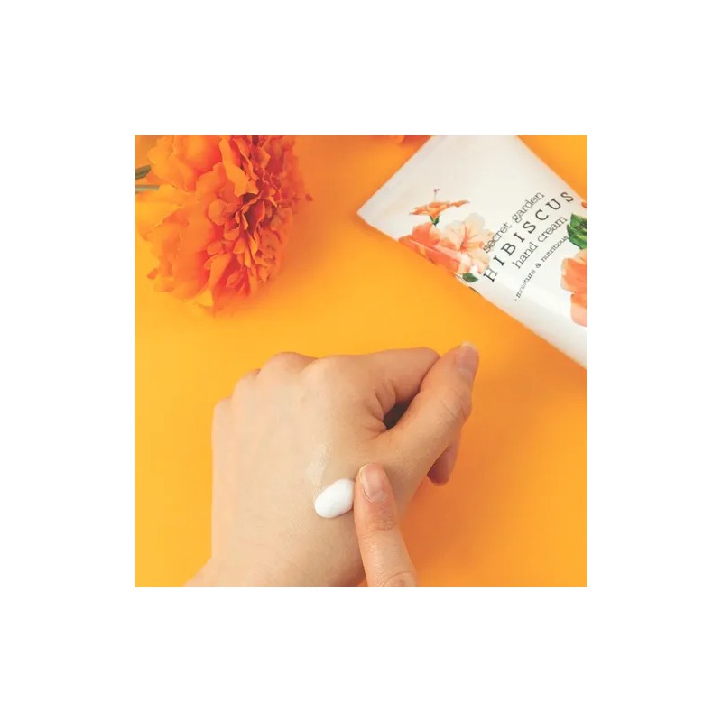 Crema Del Jardín Secreto Para Manos Con Extracto De Hibisco