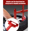 EXODIOS Upgrade Manual Tire Changer Duck Head Kit with Tire
