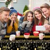 Happy New Year Eve Table Cloth Party 2pcs Plastic Tablecloths,137