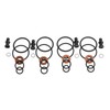 SUCHUANGUANG Improved Gasket Set for Fuel Injectors and Screws Replaces