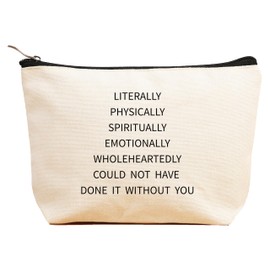 Thank You Gifts for Women-Appreciation Gift for Her,Mother's Day Gifts,Wedding Gifts,Thanksgiving Gifts,Christmas Gifts-Leaving Farewell Promotion Gifts-Makeup Bag Gifts,Cosmetic Pouch,Travel Case