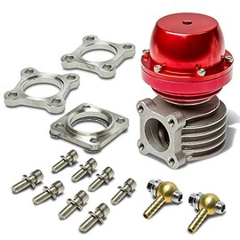 Red 44mm/46mm External Turbo Manifold Wastegate with Spring