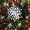 Beacon Design Glittering Snowflake Ornament