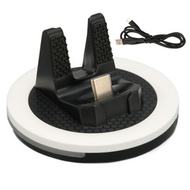 Charging Station for GO Plus + 2023 Prevent Slip Silicone Protective Pad Charging Dock with Display Light and Cable