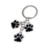 POYAMUSE Paw Print Keychain for Women and Men - Cute