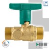 Hermann Schmidt UNIWATER Drinking Water Ball Valve with ISO-T Handle