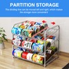 AIYAKA 3 Tier Stackable Can Rack Organizer,for food storage,kitchen cabinets
