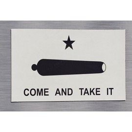Texas Hart Designs Come And Take It Die Cut Glossy Fridge Magnet