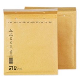 100 Bubble Envelopes 240 x 275 mm | Bubble Envelope E5 | Brown Shipping Bag DIN B5+ | Various Quantities Available