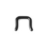 Titanium Septum Retainer 14g 14 Gauge Black