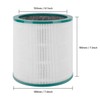 2 Pack TP01 Air Purifier Filter Replacement Compatible with Dyson