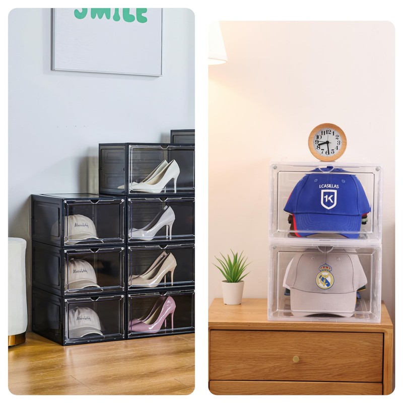 Attelite Upgrade Harder Solid Plastic Hat Organizer for Baseball Caps,