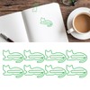 100 Pcs Cute Paper Clips Animal Shaped Fun Bookmark Document
