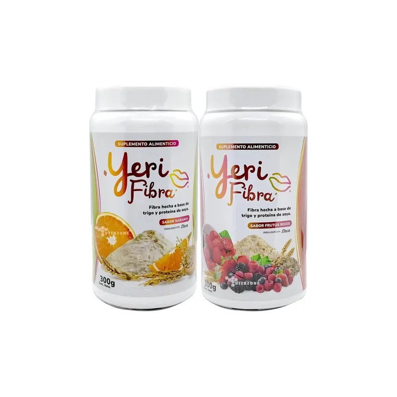 Yeri Fibra 300 Grs Naranja Y Frutos Rojos